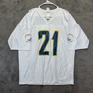 NFL LaDainian Tomlinson #21‎ San Diego Chargers Jersey Size XL White